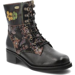 Schwarze Stiefeletten Laura Vita Elegante Damenschuhe