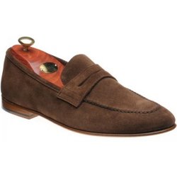 Barker Ledley loafers in Castagnia Suede