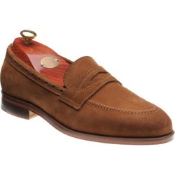 Wildsmith Model 98 loafers in Tan Suede