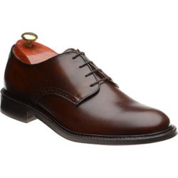 Wildsmith Model 26 rubber-soled Derby shoes in Dark Brown Calf