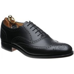 Herring Carnaby brogues in Black Calf