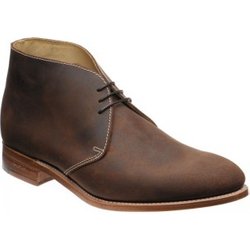 Herring Orkney Chukka boots in Brown Waxy