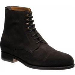 Herring Shelby boots in Brown Suede