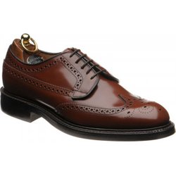 Herring Canning II rubber-soled rubber-soled brogues in Santalum Brown Polished