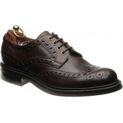 Herring Burford R rubber-soled brogues in Brown Waxy