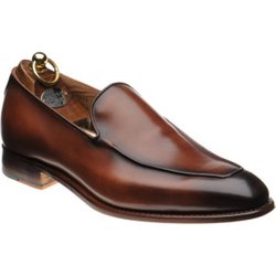 Herring Fleming loafers in Conker Calf
