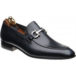 Herring Dillon loafers in Navy Calf