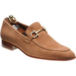 Herring Dillon loafers in Tobacco Suede