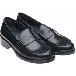 Herring Sophia ladies hybrid-soled loafers in Navy Calf