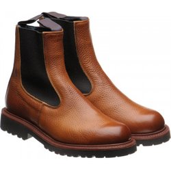 Herring Paula ladies rubber-soled Chelsea boots in Marron Muflone Calf