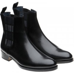 Herring Gina ladies hybrid-soled boots in Black Calf