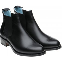 Herring Tamara ladies rubber-soled Chelsea boots in Black Calf