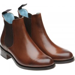 Herring Tamara ladies rubber-soled Chelsea boots in Walnut Calf