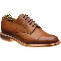 Herring Marlborough rubber-soled Derby shoes in Cedar Grain