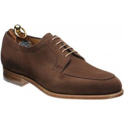Herring Polegate Derby shoes in Brown Suede