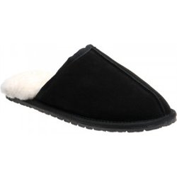 Herring Glen rubber-soled slippers in Black