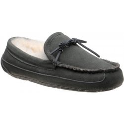 Herring Fergus rubber-soled slippers in Grey