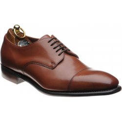 Herring Boothroyd rubber-soled Derby shoes in Conker Calf