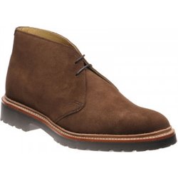Herring Cirencester rubber-soled boots in Castagnia Suede