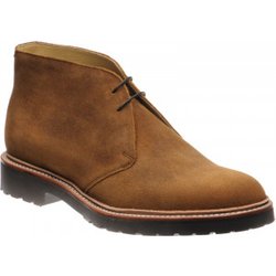 Herring Cirencester rubber-soled boots in Waxy Snuff Suede