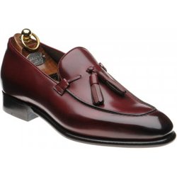 Herring Blackheath tasselled loafers in Burgundy Calf