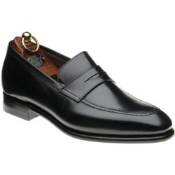 Herring Cadogan loafers in Black Calf
