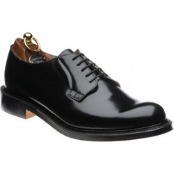 Herring Slaney Derby shoes in Black Polished
