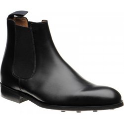 Herring Taverner Rubber rubber-soled Chelsea boots in Black Calf