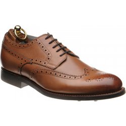 Herring Bath rubber-soled brogues in Cognac Calf