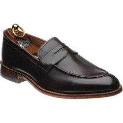 Herring Seaton loafers in Dark Brown Calf