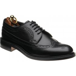 Herring Lancaster brogues in Black Calf