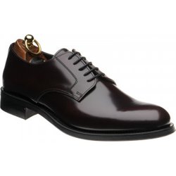 Herring Arundel rubber-soled Derby shoes in Burgundy Polished