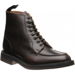 Herring Lawrence II rubber-soled boots in Dark Brown Cutter