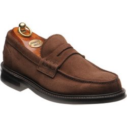 Herring Kennedy II R rubber-soled loafers in Polo Brown Suede