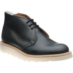 Herring Mike Horween rubber-soled Chukka boots in Navy Chromexcel