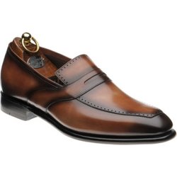 Herring Belmont loafers in Chestnut Calf
