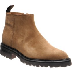 Herring Montrose rubber-soled boots in Mid Brown Suede