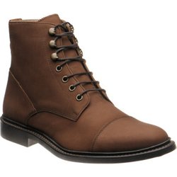 Herring Caldbeck Rubber rubber-soled boots in Brown Nubuck