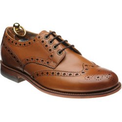 Herring Bushwick brogues in Tan Calf