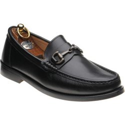 Herring Maestro loafers in Black Calf