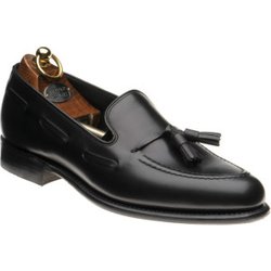 Herring Ascot II hybrid-soled tasselled loafers in Black Calf