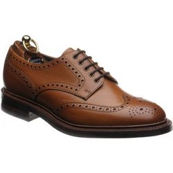 Herring Kendal rubber-soled rubber-soled brogues in Tan Grain