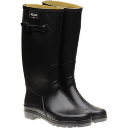 Aigle Cessac Lady ladies rubber-soled boots in Black