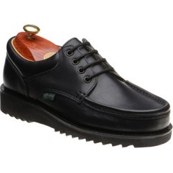 Paraboot Thiers rubber-soled Derby shoes in Lisse Noir Black