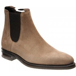 Loake Emsworth rubber-soled Chelsea boots in Flint Suede