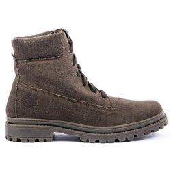 Risorse Future Herren vegan Stiefel Dinkel Man Dunkelbraun