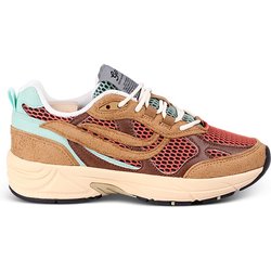 Genesis Damen vegan Turnschuhe G-Eco'99 Multi Mesh Braun/Mint