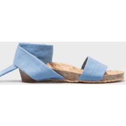 Momoc Damen vegan Sandale Pastellblau