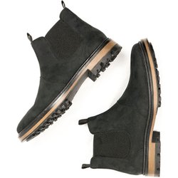 Will's Vegan Store Damen vegan Chelsea Boots Continental Schwarz