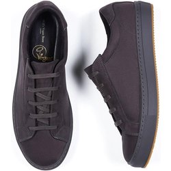 Will's Vegan Store Damen vegan Sneaker Vegan Wildleder Grau
